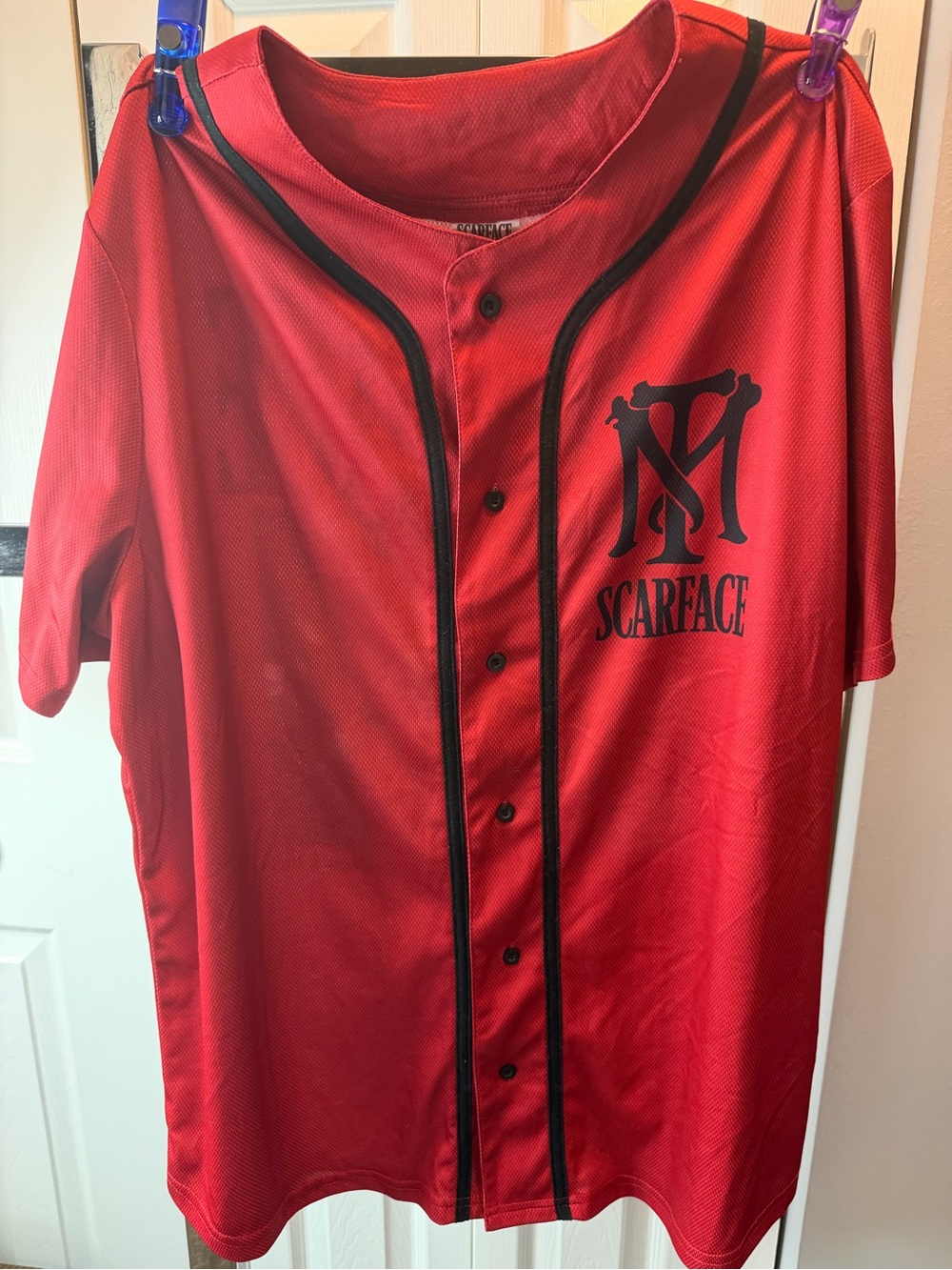 Vintage Scarface Baseball Jersey NWOT Never Worn Al Pacino | Rare Licensed Merch